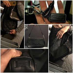 Coach Shoulder Purse Black